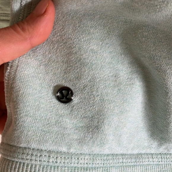 Lululemon Yin to my Yang powder green sweatshirt cardigan - Picture 8 of 8